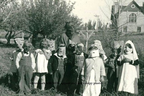 Costume pazzo vintage bambini