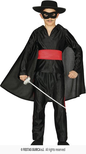 Costume bambino zorro bandito - bambino,