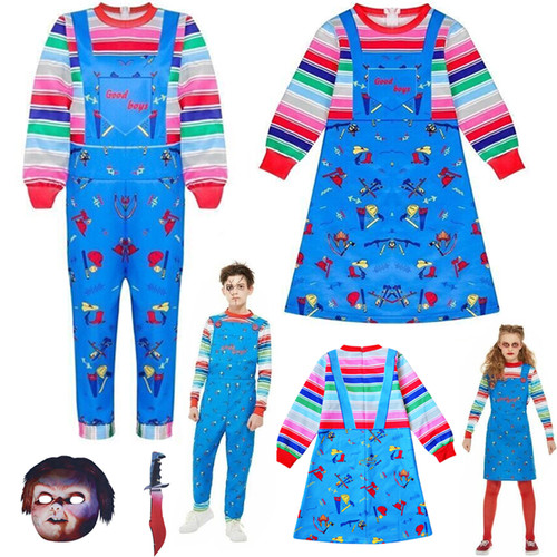 Costume gioco bambino chucky - costume,