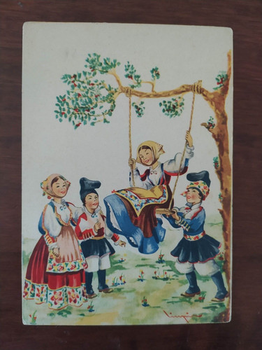 9935 cartolina costumi - 9935, sardi