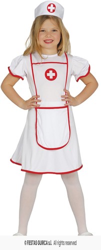 Costume bambina infermiera - costume,