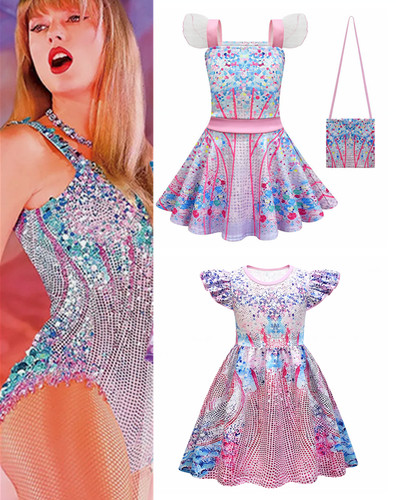 Costume bagno bambina festa - da,