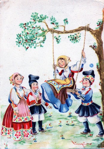 Costumi sardegna bambini di - bambini,