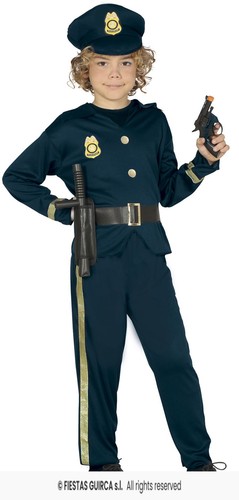 Costume bambino poliiotto - costume,
