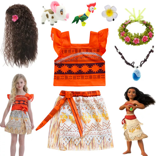 Costume principessa moana - principessa,