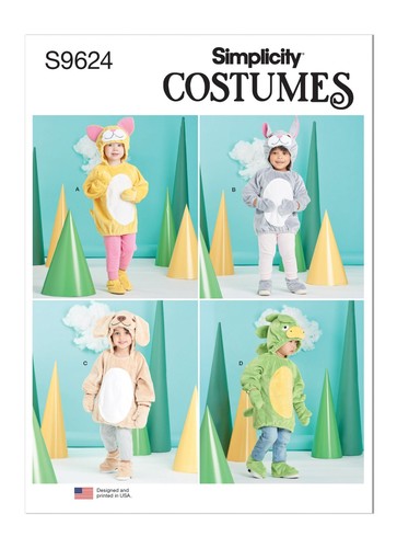 Simplicity 9624 animali - 9624,