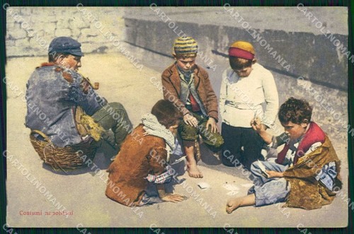 Napoli città costumi - napoli, bambini